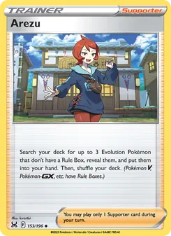 Arezu, card 153 from Lost Origin