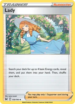 Lady, card 159 from Lost Origin