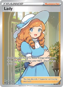 Lady, card 193 from Lost Origin
