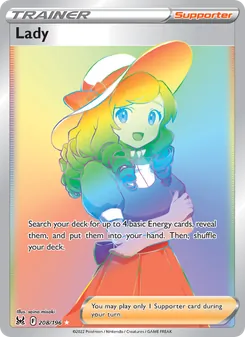Lady, card 208 from Lost Origin