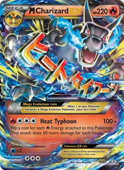 M Charizard EX, card 12 from Generations