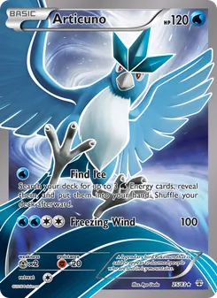 Articuno, card 25 from Generations