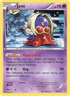 Jynx, card 36 from Generations