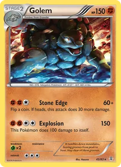 Golem, card 45 from Generations