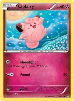 Clefairy, card 50 from Generations