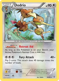 Dodrio, card 56 from Generations