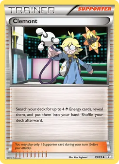 Clemont, card 59 from Generations