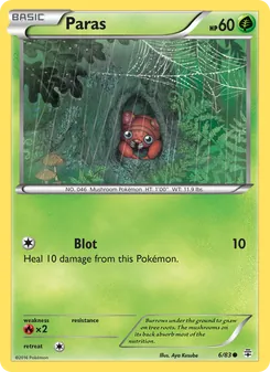 Paras, card 6 from Generations