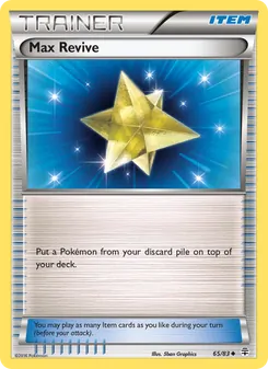 Max Revive, card 65 from Generations