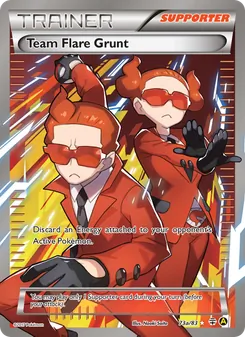 Team Flare Grunt, card 73 from Generations