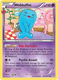 Wobbuffet, card RC11 from Generations