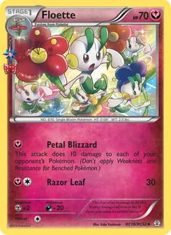 Floette, card RC18 from Generations