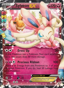 Sylveon EX, card RC21 from Generations