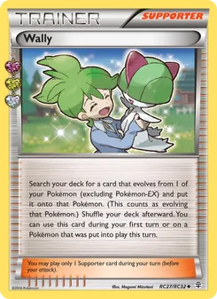 Wally, card RC27 from Generations