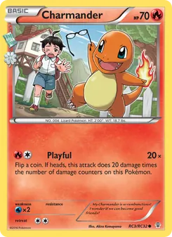 Charmander, card RC3 from Generations