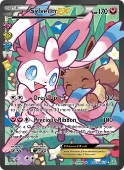 Sylveon EX, card RC32 from Generations