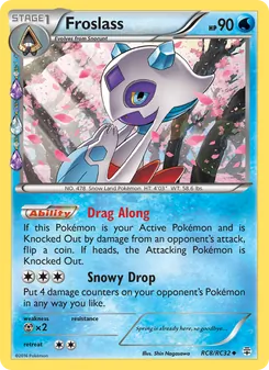 Froslass, card RC8 from Generations