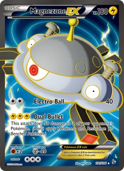 Magnezone EX, card 101 from Flashfire