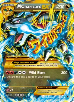 M Charizard EX, card 108 from Flashfire