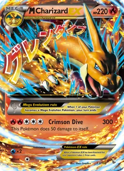 M Charizard EX, card 13 from Flashfire