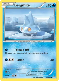 Bergmite, card 30 from Flashfire