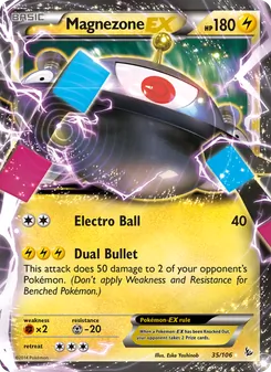 Magnezone EX, card 35 from Flashfire