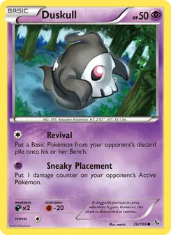 Duskull, card 38 from Flashfire