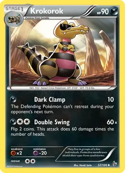 Krokorok, card 57 from Flashfire
