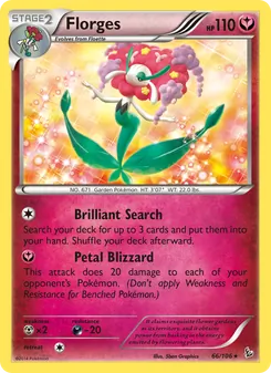 Florges, card 66 from Flashfire