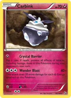 Carbink, card 68 from Flashfire