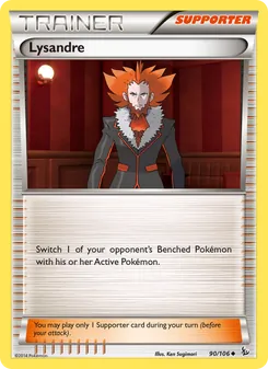 Lysandre, card 90 from Flashfire