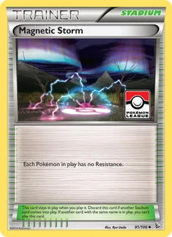 Magnetic Storm, card 91 from Flashfire