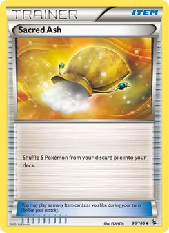 Sacred Ash, card 96 from Flashfire