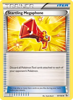 Startling Megaphone, card 97 from Flashfire