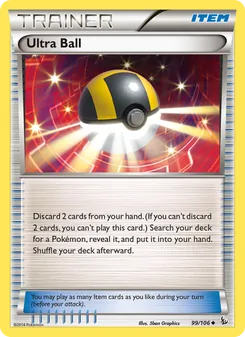 Ultra Ball, card 99 from Flashfire